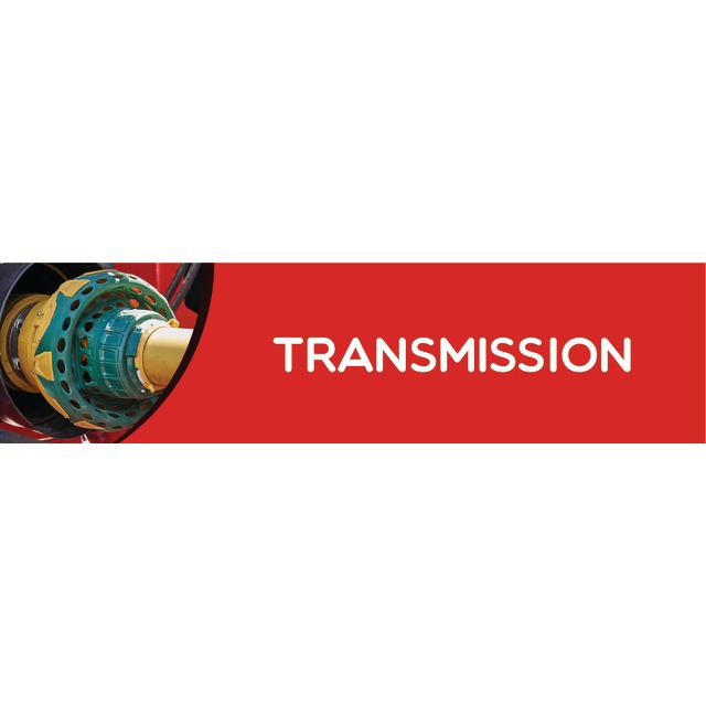 Bandeau Transmission PVC 0,3 X 980 X 250 MM Fond Rouge référence fournisseur 9031120